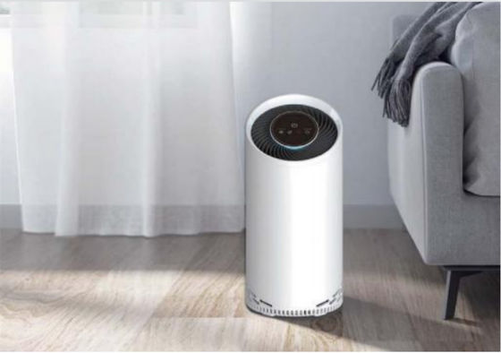 Purificador de Ar HEPA 360*200*560mm com Fonte de Alimentação Elétrica e Luz Noturna
