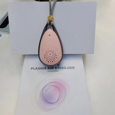 Filtros de ar portáteis de 96 X 56 X 33 mm para casa 850mAh 0.2W Purificador de ar para pescoço