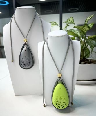 Purificador de ar portátil certificado pela FCC com bateria de 850 mAh e ruído baixo < 20 dB