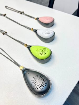 Gerador de remoção de fumaça alimentado por USB Mini purificador de ar portátil para branco rosa e cinza