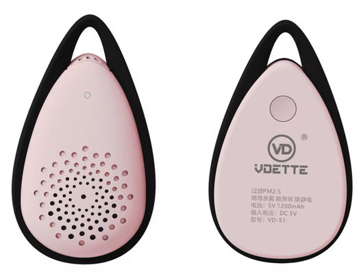 Manual do utilizador incluído VDETTE NC01 Purificador de ar portátil para esterilização segura e eficaz
