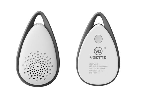 Purificador de ar portátil para pesticidas e desinfecção Cable de carregamento USB incluído 21 horas de duração da bateria