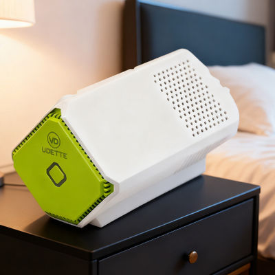 Purificador de ar de carro de formato redondo com purificação de tolueno> 99% e saída de ozônio